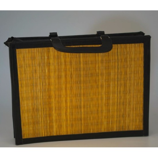 Cartable double face en saaf et artisanat Cartable double face en saaf et artisanat